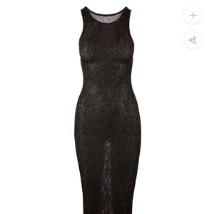 Asta Resort - NATALIA DRESS - BLACK SEQUIN